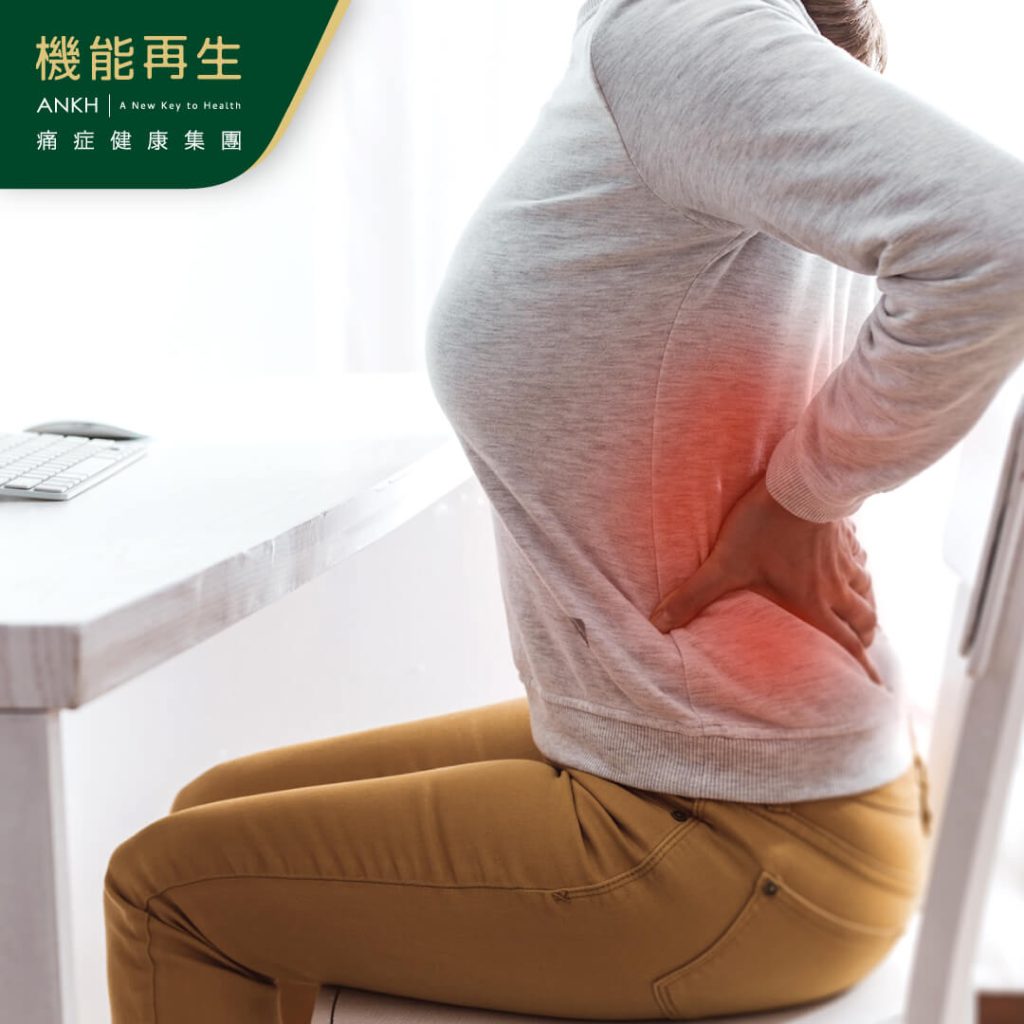 久坐會增加尾龍骨承受的壓力，是尾龍骨痛原因之一-ANKH機能再生