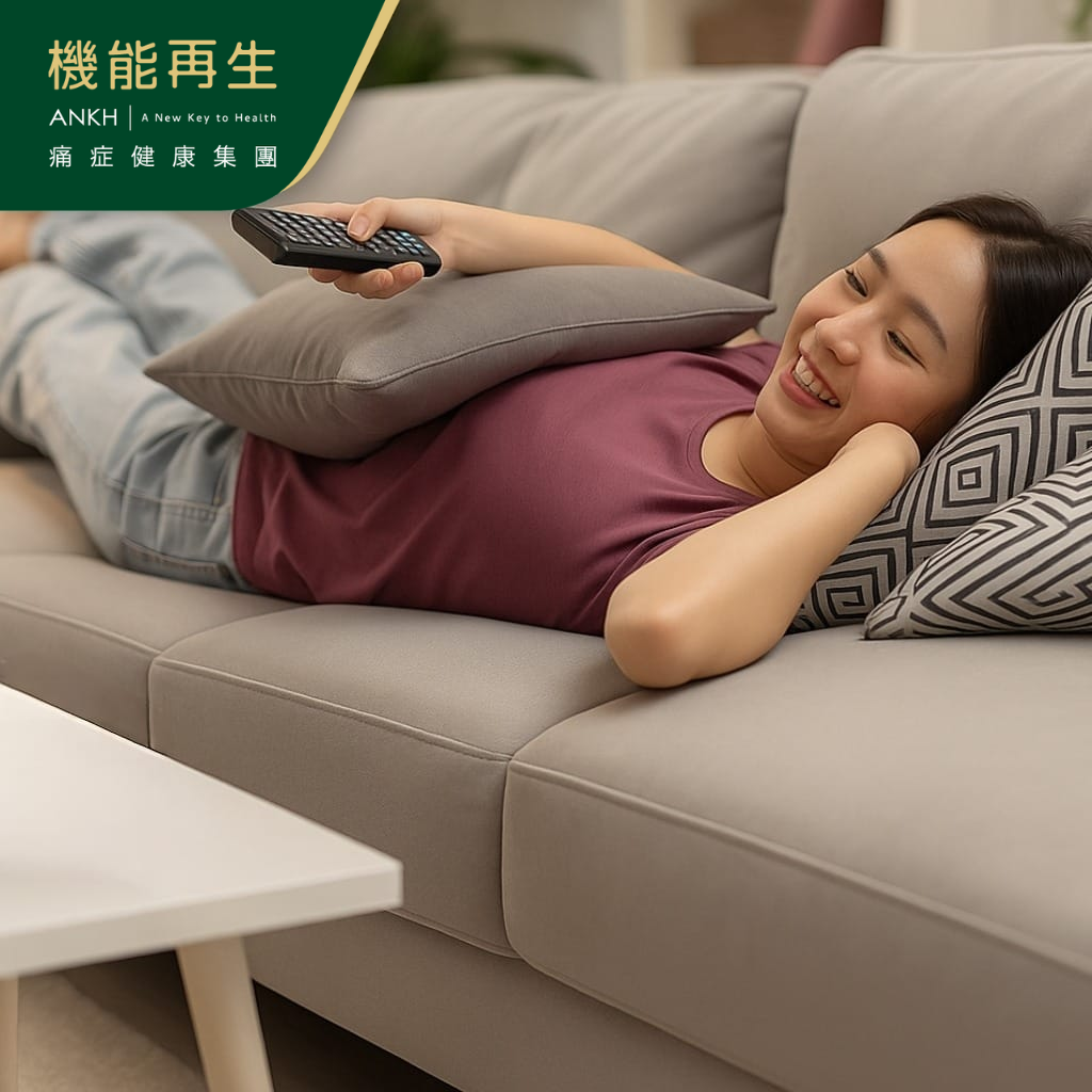 因爲姿勢不當，坐骨痛難以自然好。